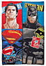 Multicolour Batman v Superman: Dawn of Justice Fleece Blanket