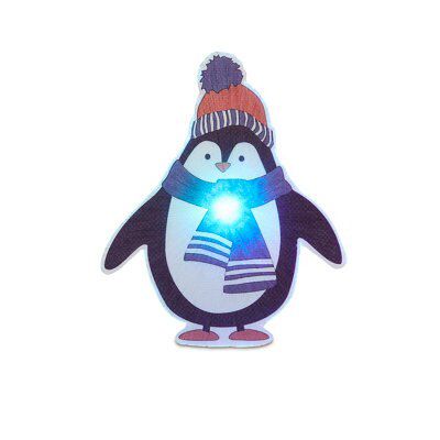 Multicolour Black & white Snowman