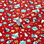 Multicolour Christmas wrapping paper 4m