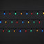 Multicolour Cluster string light LED String lights Green cable