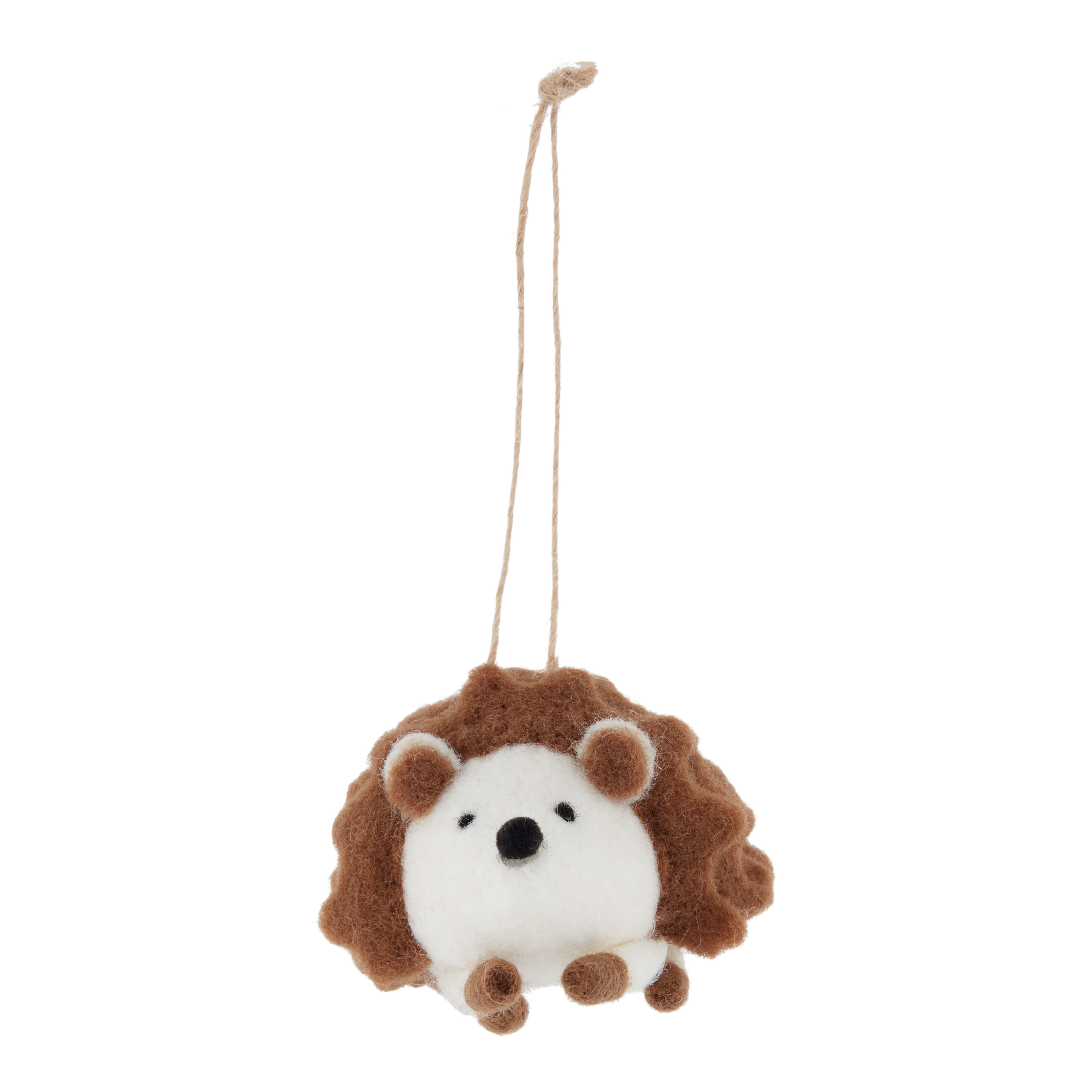 Multicolour Hedgehog Felt Hanging decoration