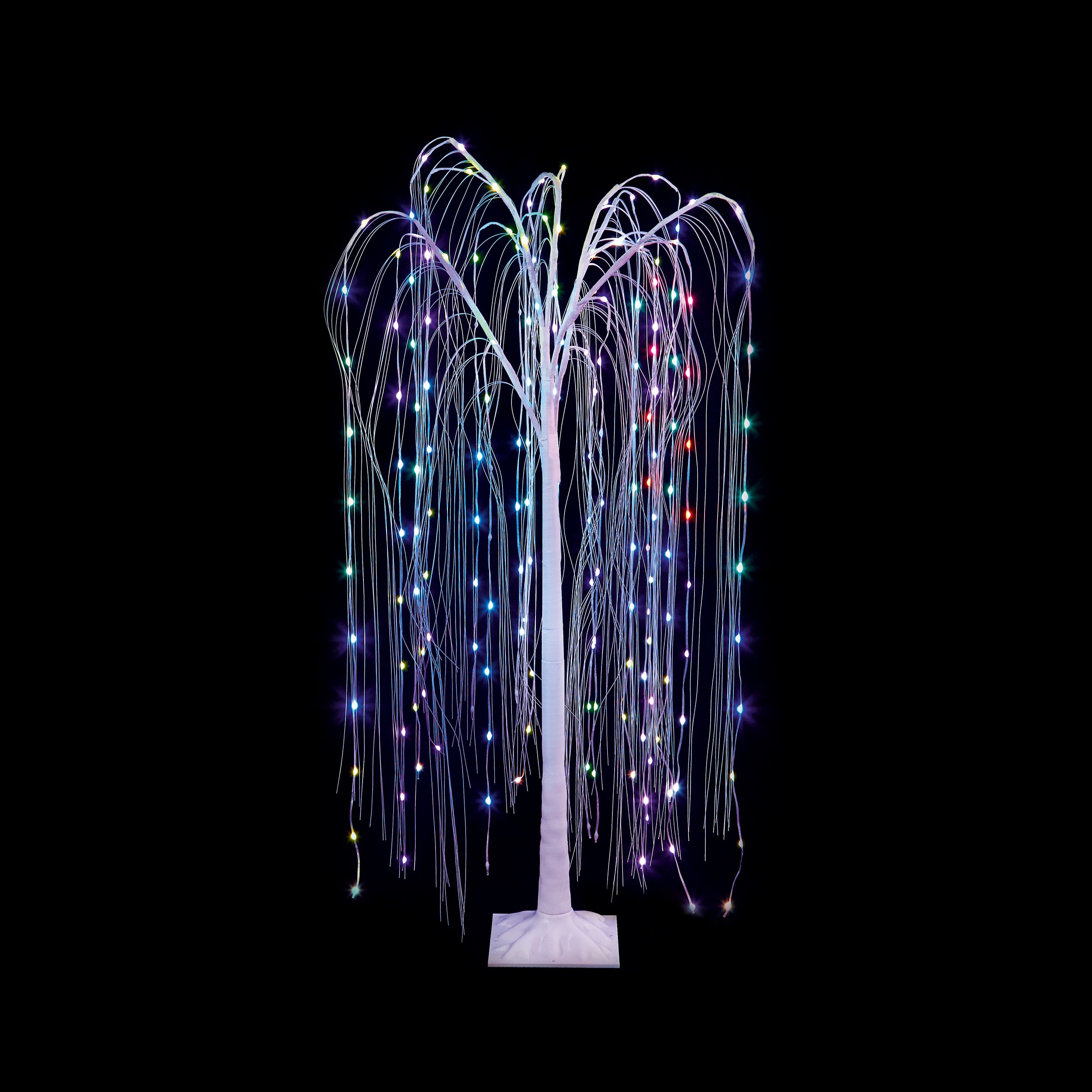 Multicolour LED Colour changing Willow tree Artificial decorative tree