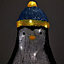 Multicolour Musical penguin LED Electrical christmas decoration