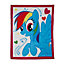 Multicolour My Little Pony Fleece Blanket