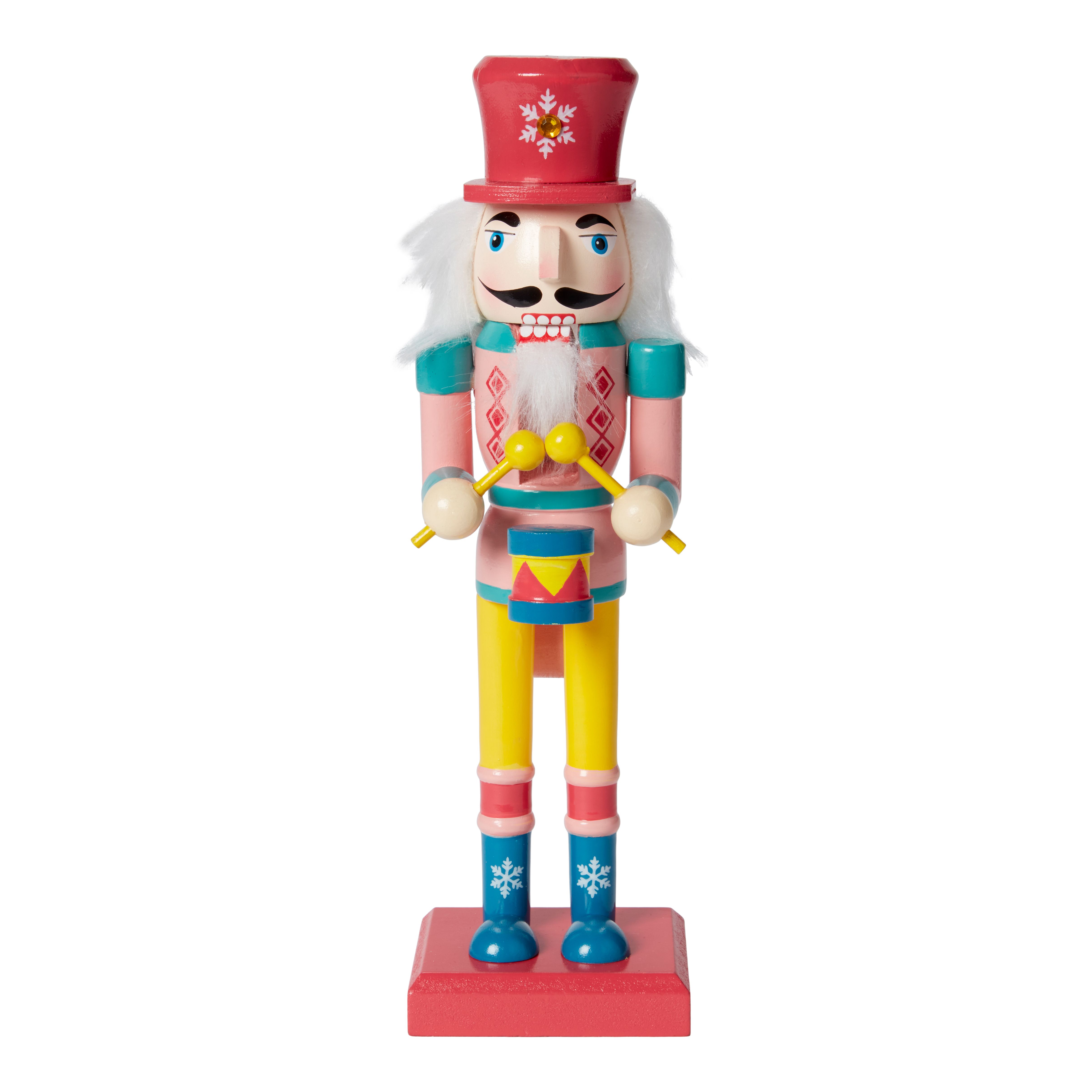 Multicolour Nutcracker Christmas Freestanding Table top decoration (H) 240mm