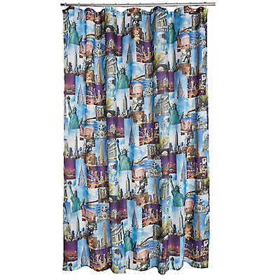 Multicolour Nyc Shower Curtain L, Nyc Shower Curtain