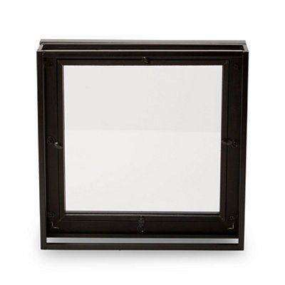 Multicolour Oak effect Box Single Picture frame (H)19.8cm x (W)19.8cm