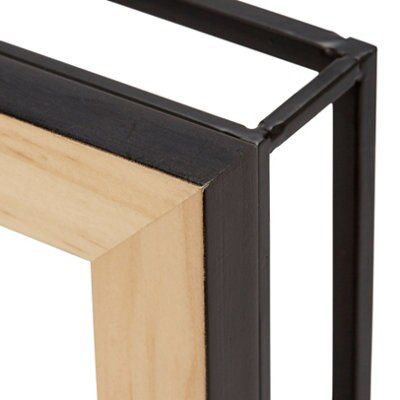 Multicolour Oak effect Box Single Picture frame (H)19.8cm x (W)19.8cm