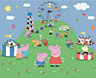 Multicolour Peppa Pig Mural