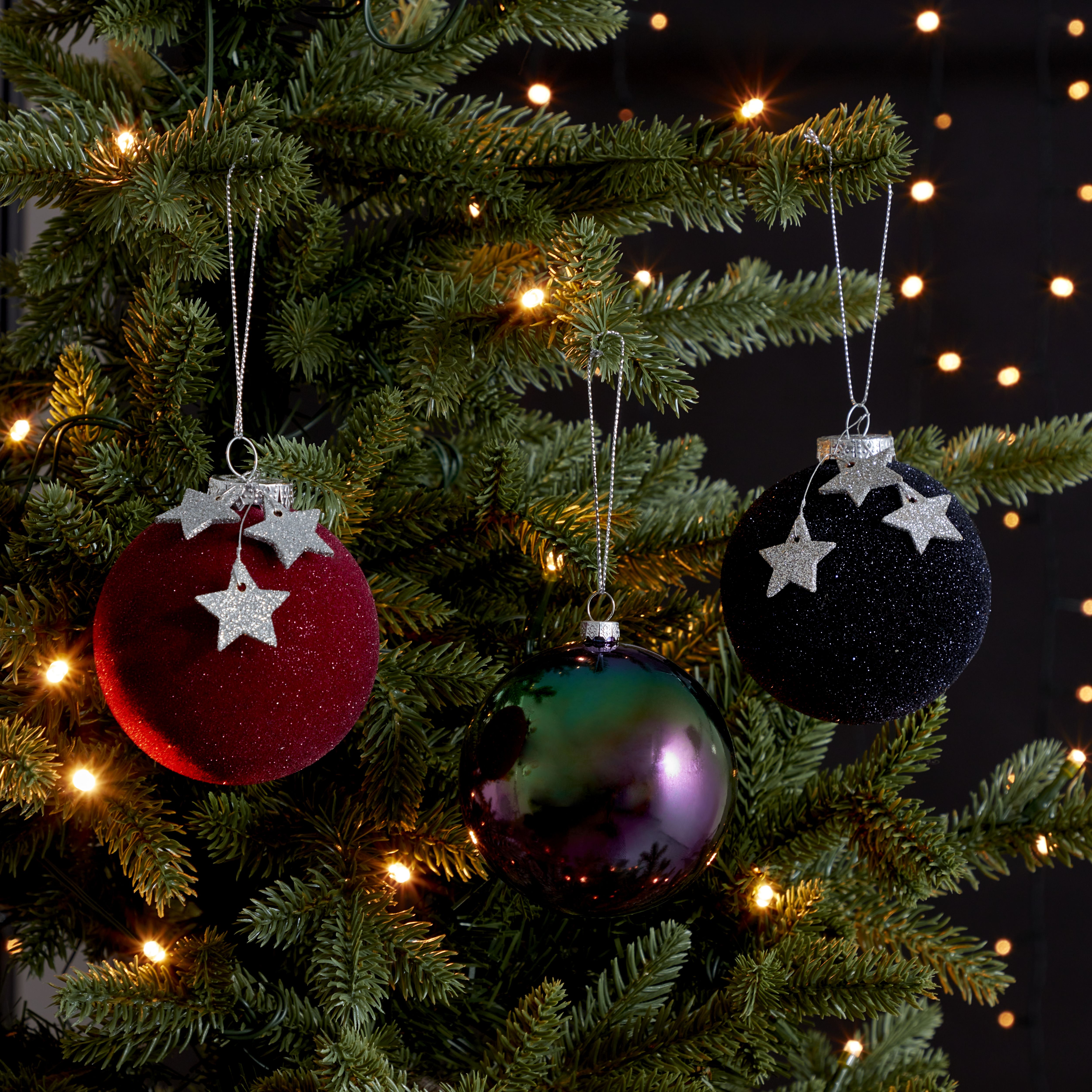 Multicolour Plastic Bauble