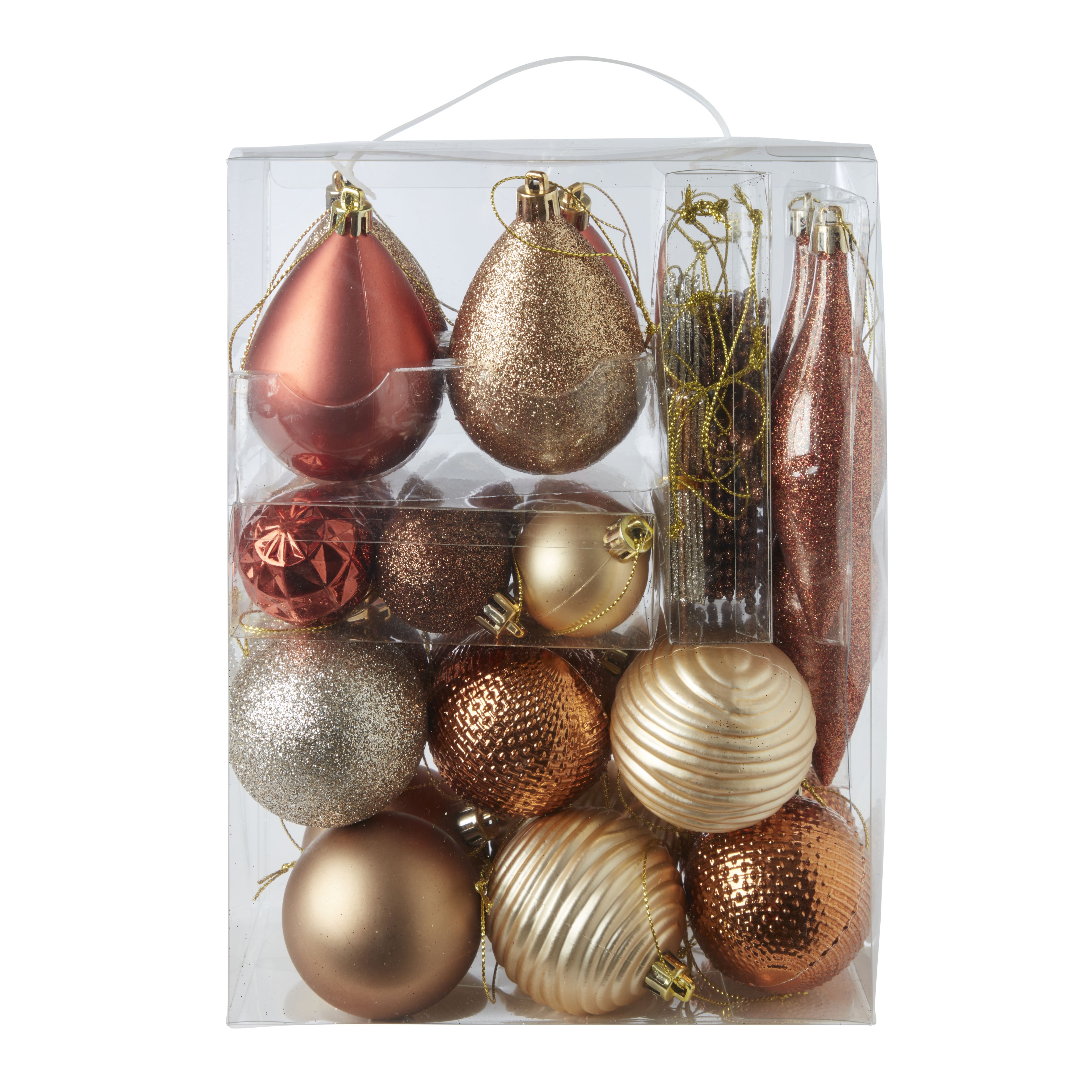 Multicolour Plastic Highland Lodge Hanging decoration set, Pack of 40