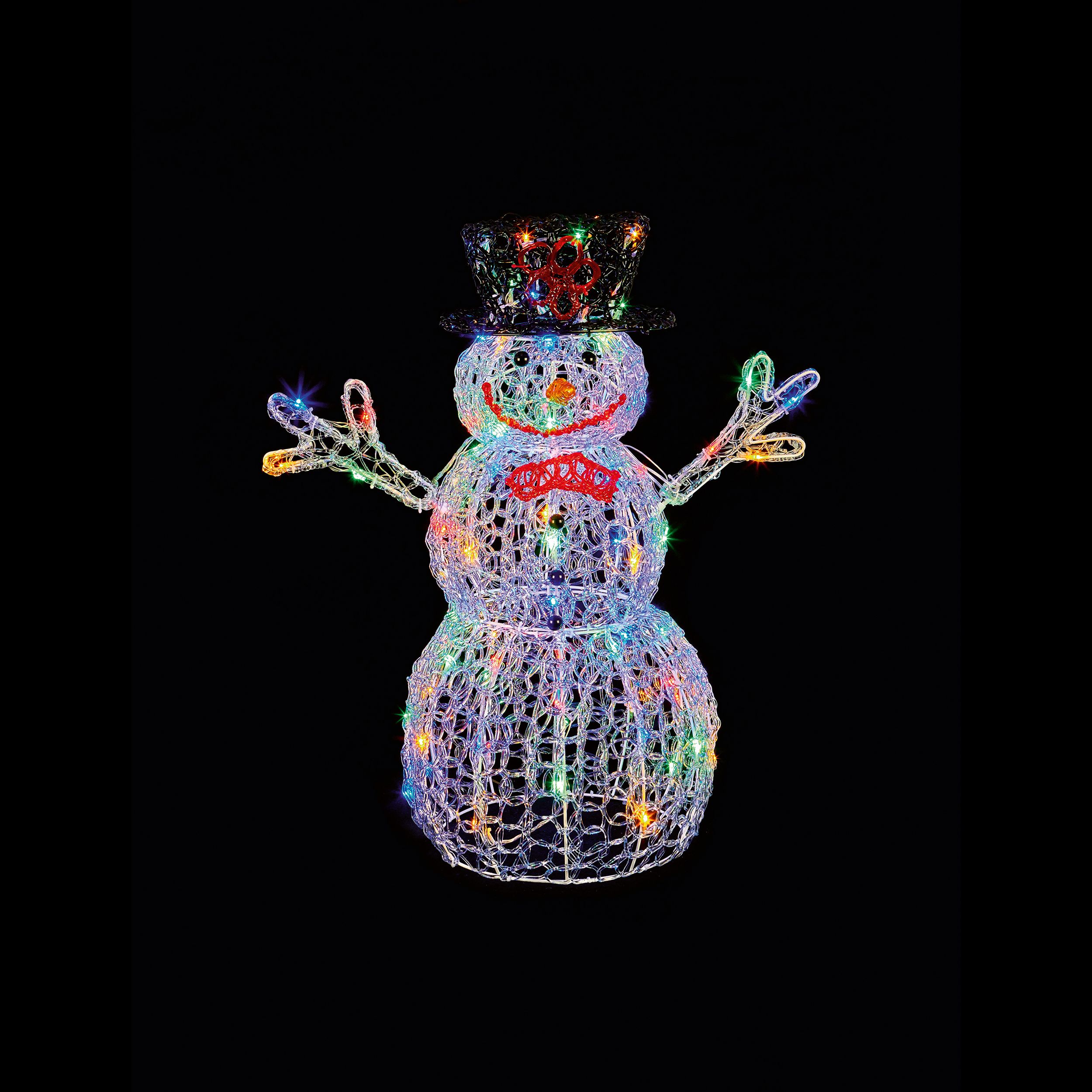 Multicolour Snowman LED