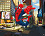 Multicolour Spiderman Mural