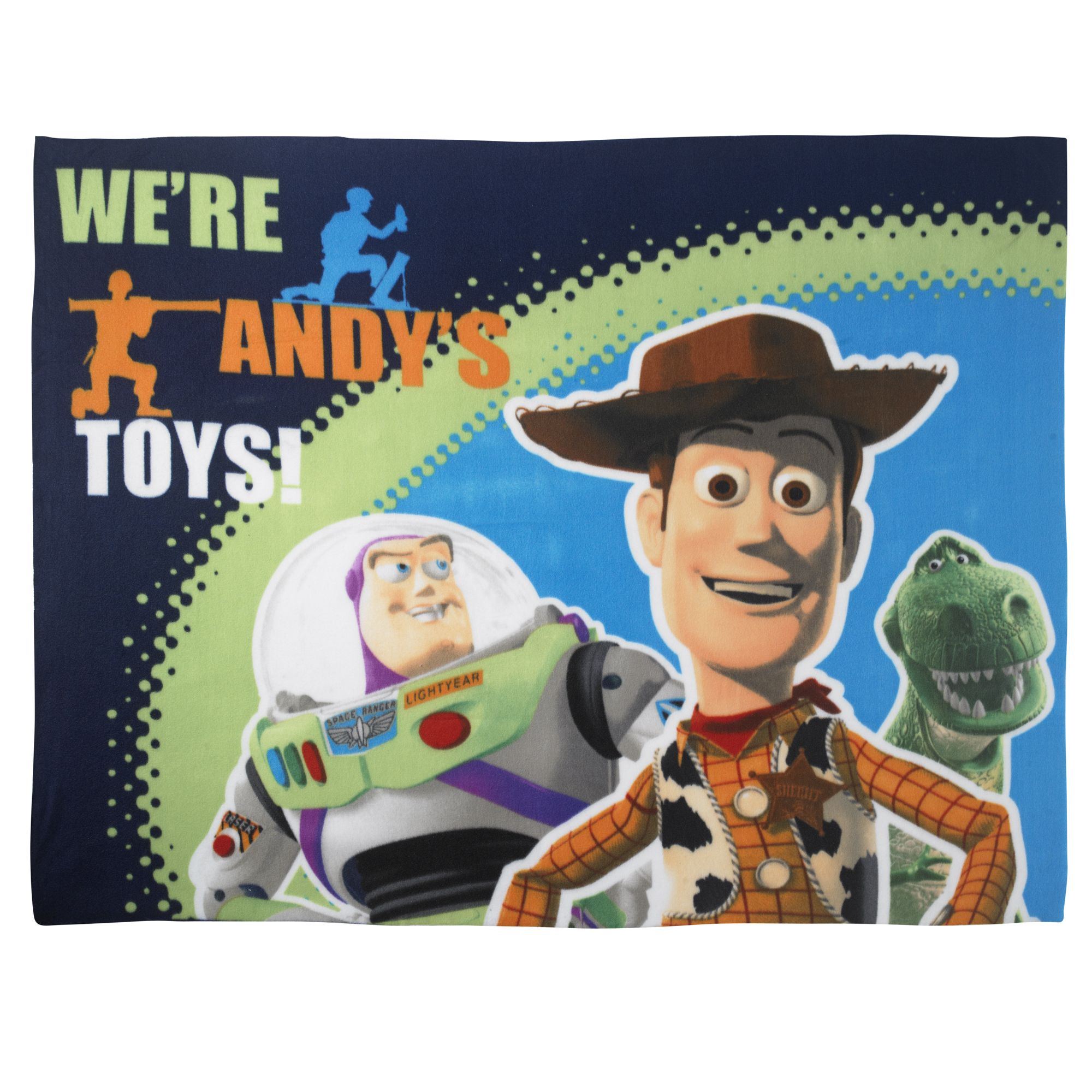 Multicolour Toy Story Fleece Blanket DIY at B&Q