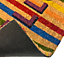 Multicoloured Stripe Door mat, 57cm x 40cm