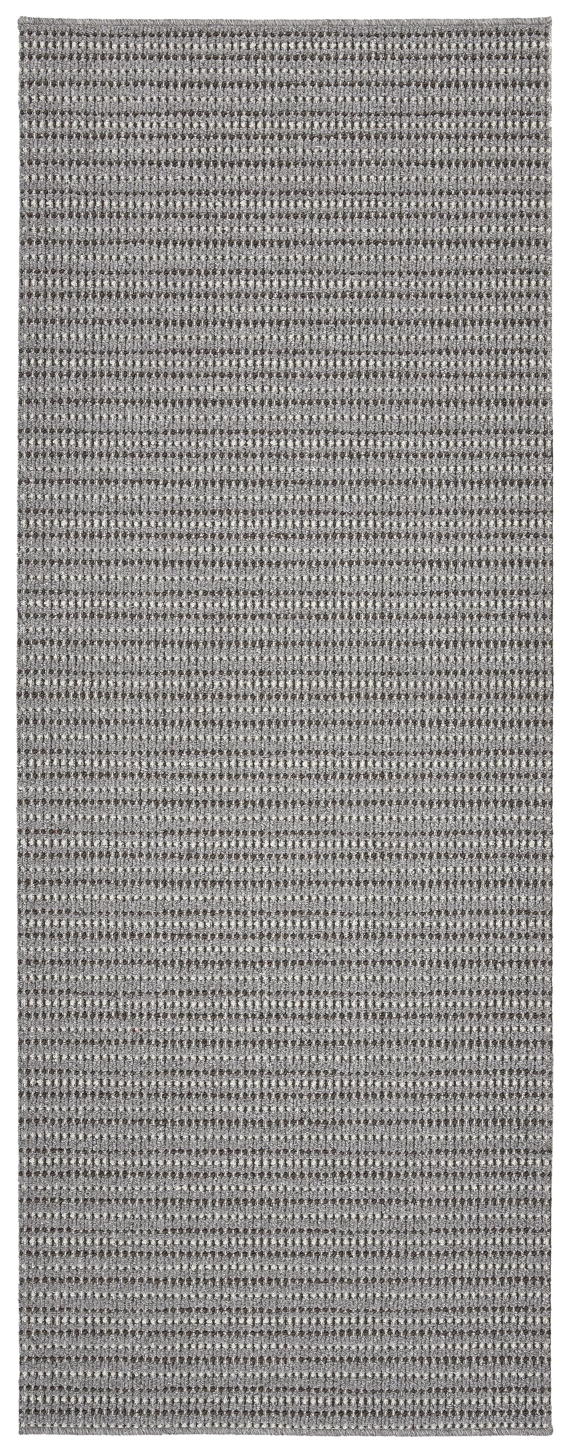 Munich Grey Tonal Heavy duty Mat, 180cm x 67cm