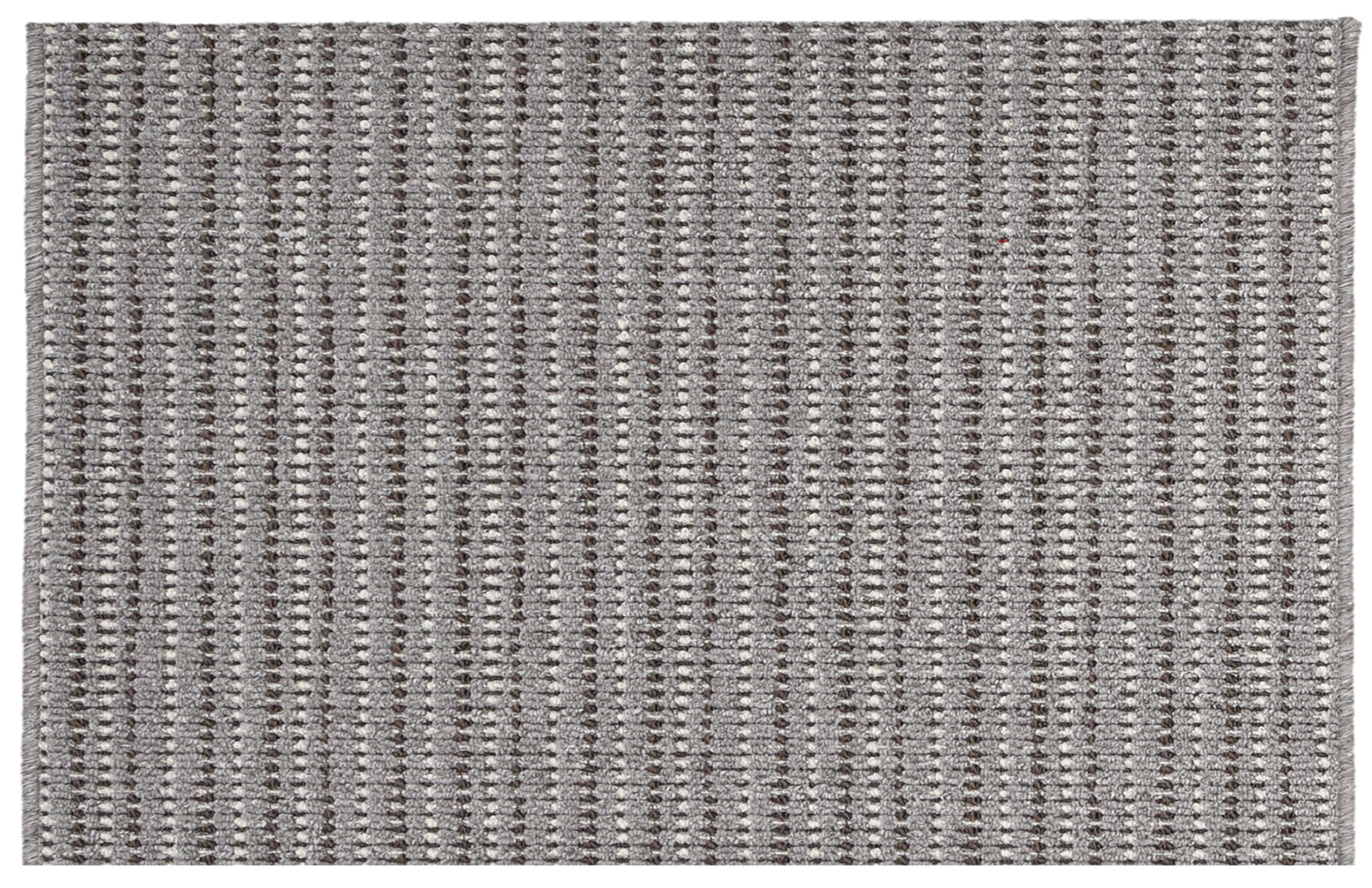 Munich Grey Tonal Heavy duty Mat, 90cm x 57cm