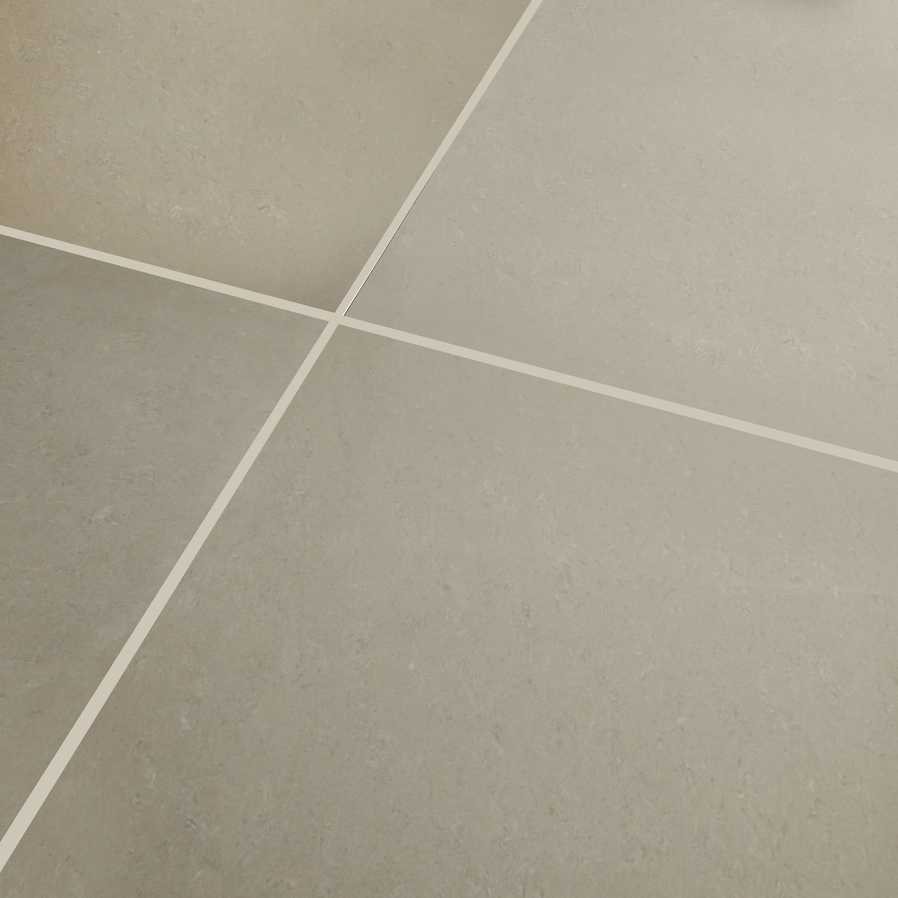 Musetta Beige Gloss Marble effect Porcelain Indoor Wall & floor Tile, Pack of 4, (L)600mm (W)600mm