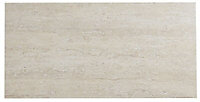 Natura Beige Matt Stone effect Porcelain Wall & floor Tile, Pack of 6, (L)300mm (W)600mm