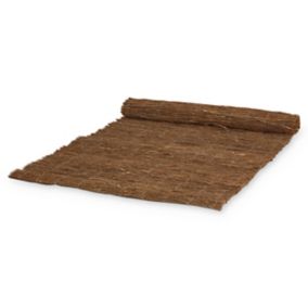 Natural Brushwood Garden screen (H)1m (W)3m