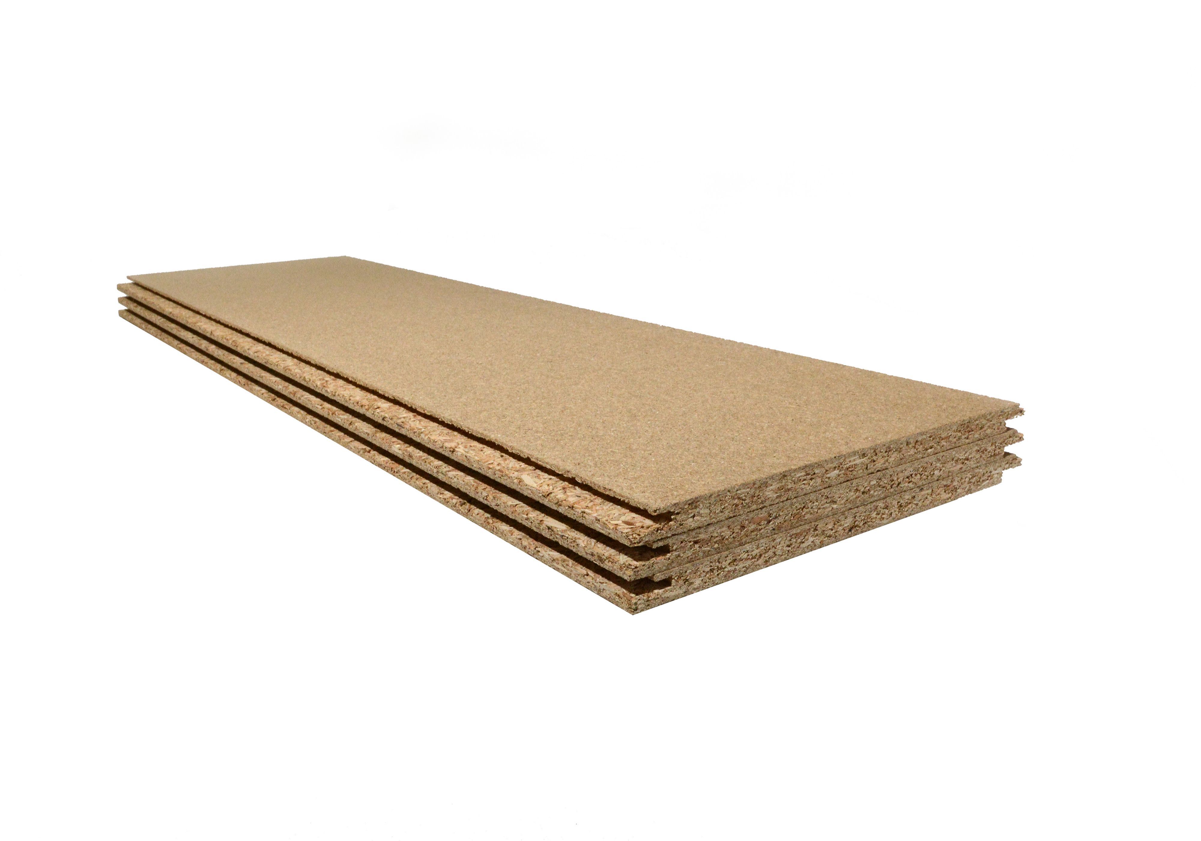 Natural Chipboard Loft Panel (L)1.22m (W)0.33m (T)18mm , Pack Of 3 ...