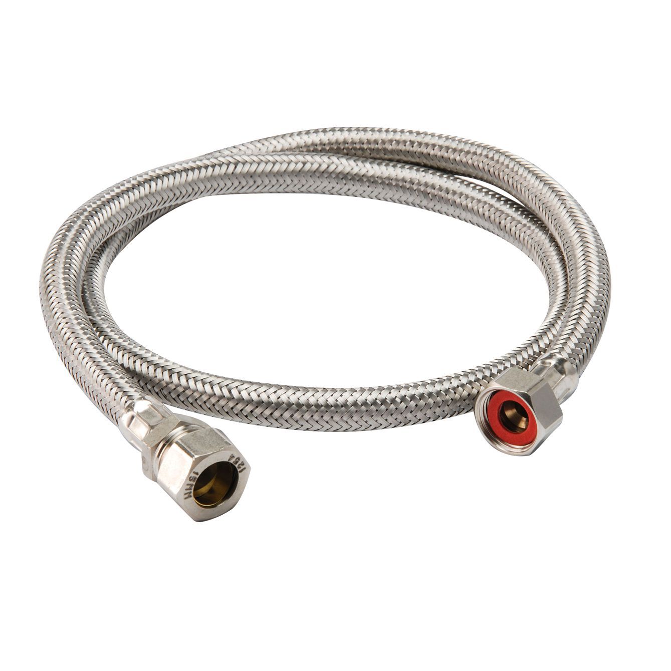Natural Flexible Hose 428900-WNP, (L)1m 10mm x (Dia)15mm