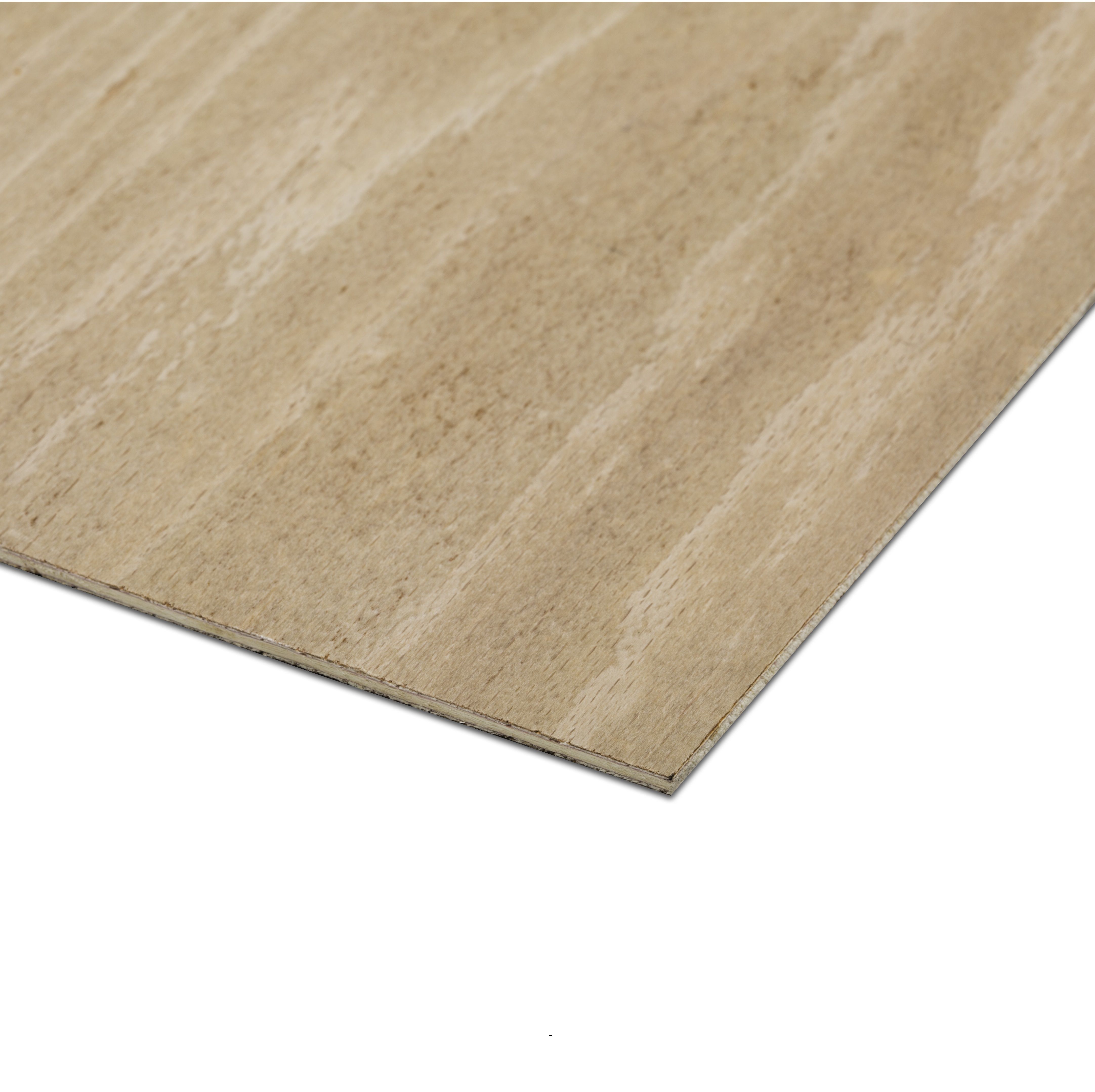 Natural Hardwood Plywood (L)1830mm (W)607mm (T)3.6mm