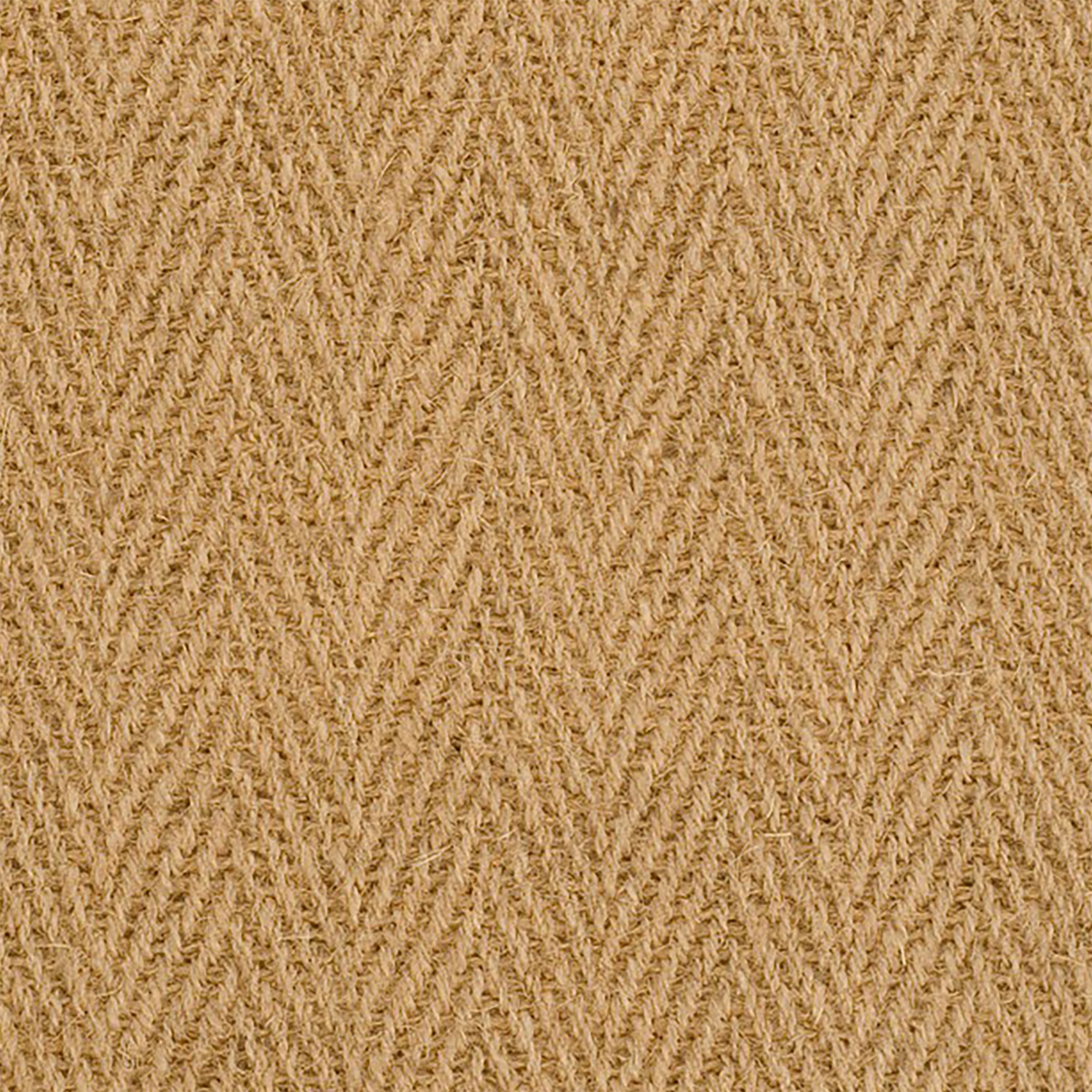 Natural Herringbone Woven effect Large Runner, (L)180cm x (W)60cm