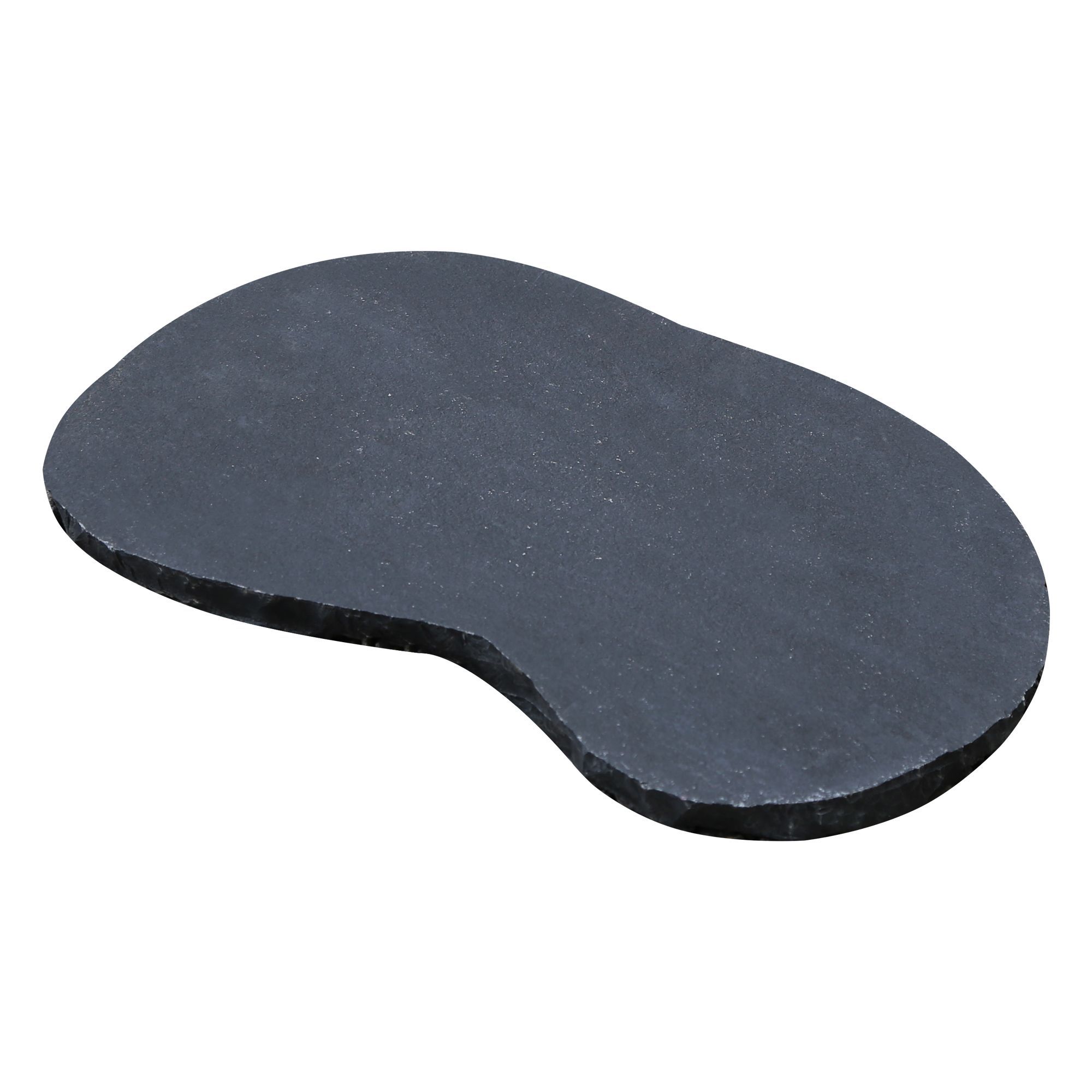 Natural Limestone Blue black Stepping stone DIY at B&Q
