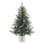 Natural looking Pinecone Green Full Artificial Christmas tree
