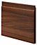 Natural MDF Cladding (W)144mm (T)12mm, Pack of 2