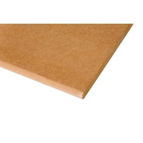 Natural MDF Rolled edge Window board, (L)2.1m (W)494mm (T)18mm