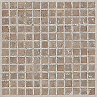 Natural Mosaic effect Vinyl tile, Pack of 11