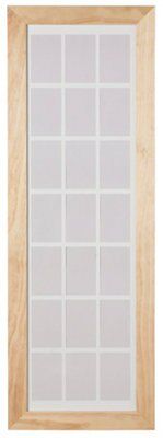 Natural Multi aperture Multi Picture frame (H)120cm x (W)40cm