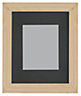 Natural oak effect Oak effect Single Picture frame (H)27.7cm x (W)22.7cm