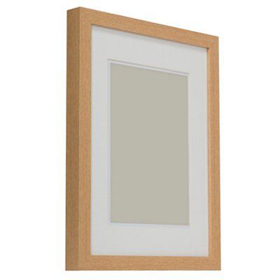 Natural Oak effect Single Picture frame (H)44cm x (W)34cm