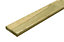 Natural Pine Deck board (L)2.4m (W)95mm (T)20mm