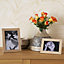 Natural pine effect Pine effect Single Picture frame (H)20.7cm x (W)15.7cm