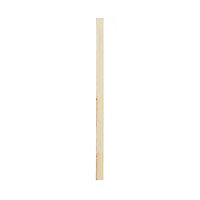 Natural Pine Plain square spindle (H)900mm (W)41mm