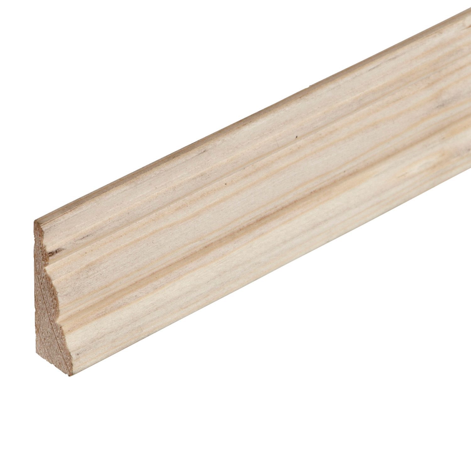 Natural Pine Skirting board (L)2.4m (W)34mm (T)12mm