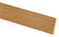 Natural Pine Skirting board (L)2.4m (W)92mm (T)6mm