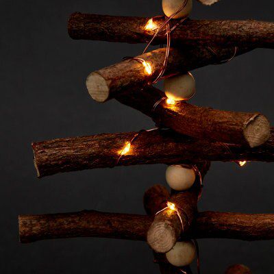 Natural Single christmas light (H) 450mm