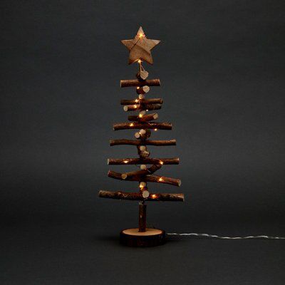 Natural Single christmas light (H) 450mm
