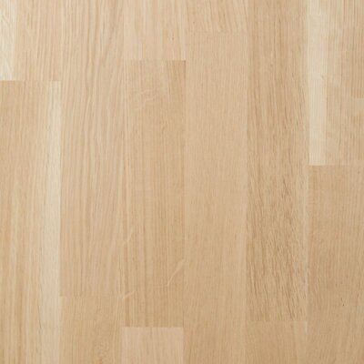 Natural Square Pine Furniture board, (L)2.4m (W)400mm (T)18mm