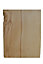 Natural Waney edge Beech Furniture board, (L)0.4m (W)300mm (W)250mm-300mm (T)25mm