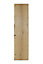 Natural Waney edge Oak Furniture board, (L)1.2m (W)250mm-300mm (T)25mm