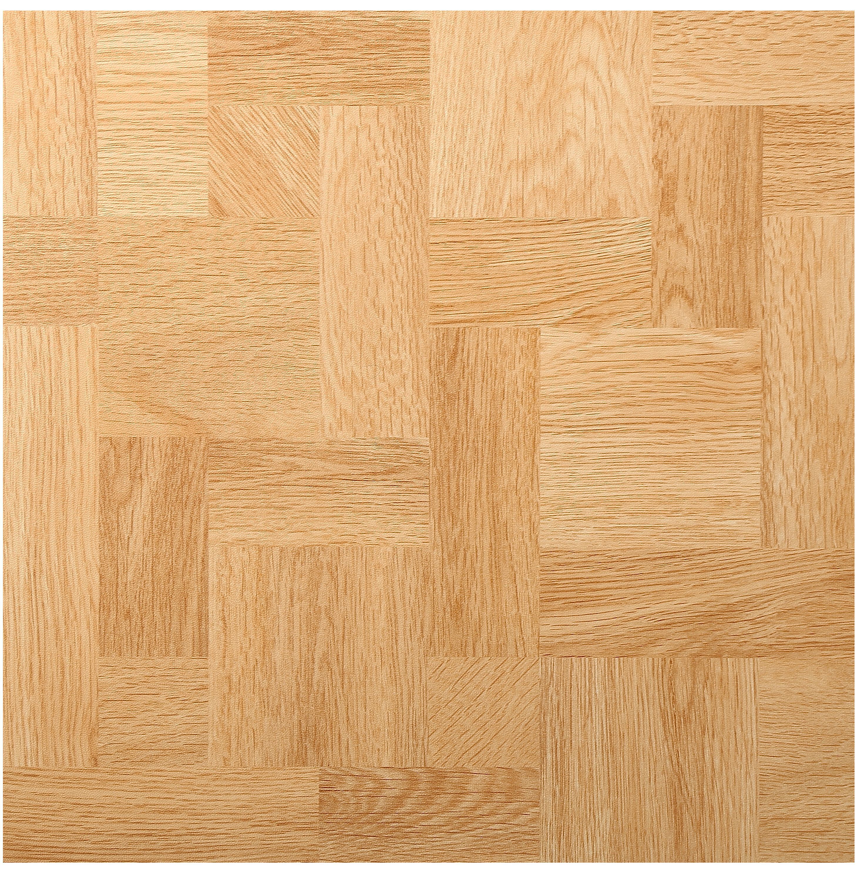 Natural Wood effect Vinyl tile, Pack of 11