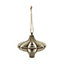 Natural Wood Spinning Top Hanging ornament