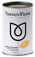 NaturePaint Cowslip Flat matt Emulsion paint, 200ml Tester pot