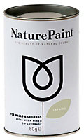 NaturePaint Lapwing Flat matt Emulsion paint, 200ml Tester pot